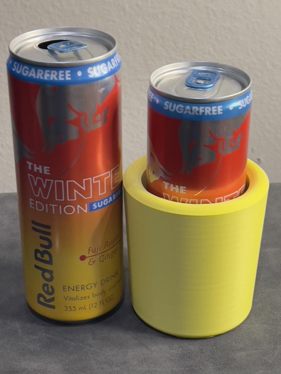 Car Cup Holder Adapter for Redbull 8oz and 12oz Cans - Heat Resistant! Eco-Friendly Material!