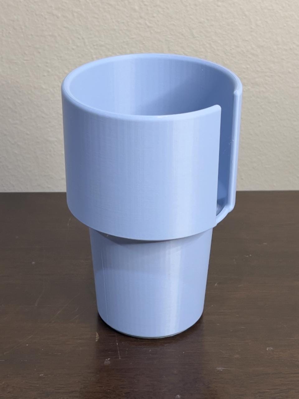 3D Printed Car Cup Holder Adapter – Nalgene Bottle, Hydro Flask, Heat Resistant PHA Biopolymer, Red Bull Can Slot