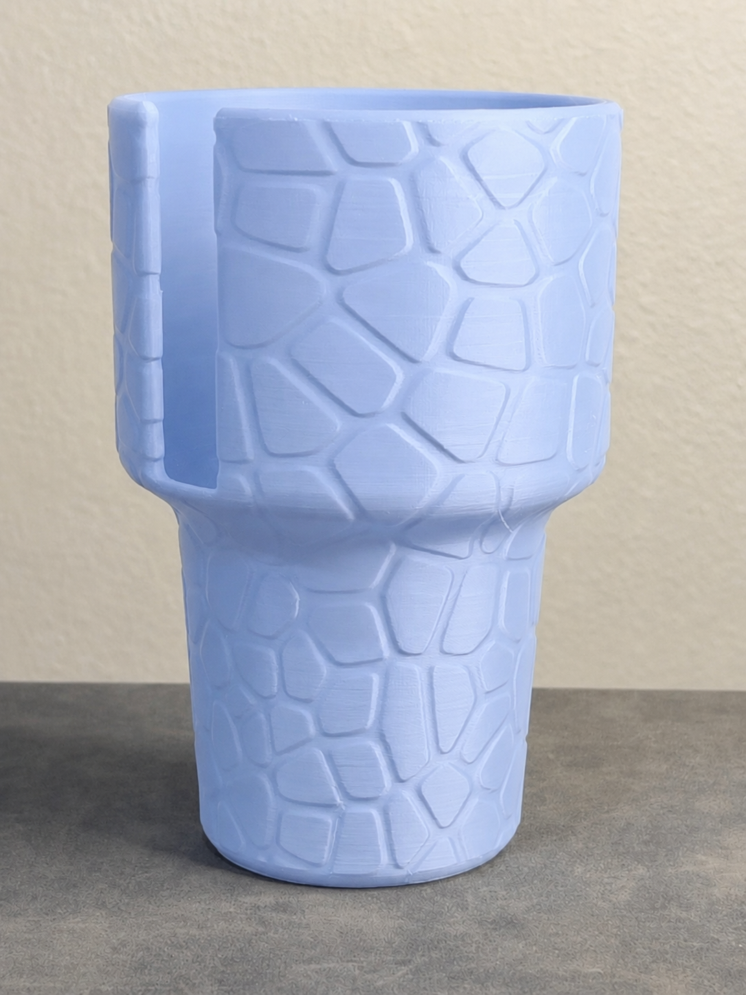 Nalgene Bottle Car Cup Holder Adapter - Heat Resistant PHA Biopolymer, Red Bull Can Slot