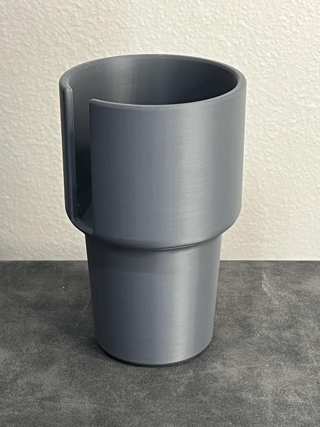 3D Printed Car Cup Holder Adapter – Nalgene Bottle, Hydro Flask, Heat Resistant PHA Biopolymer, Red Bull Can Slot