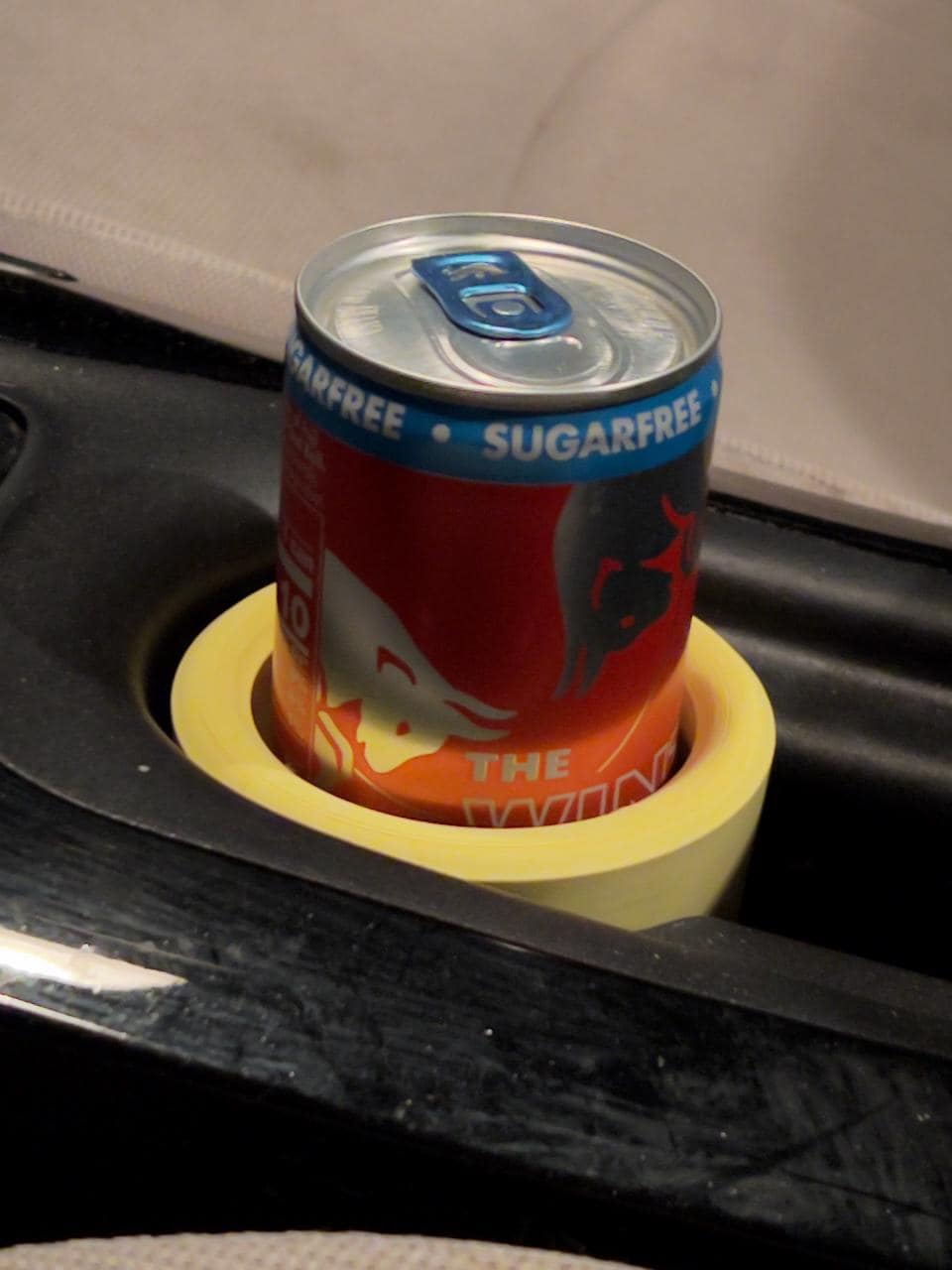 Car Cup Holder Adapter for Redbull 8oz and 12oz Cans - Heat Resistant! Eco-Friendly Material!