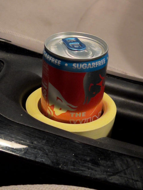 Car Cup Holder Adapter for Redbull 8oz and 12oz Cans - Heat Resistant! Eco-Friendly Material!