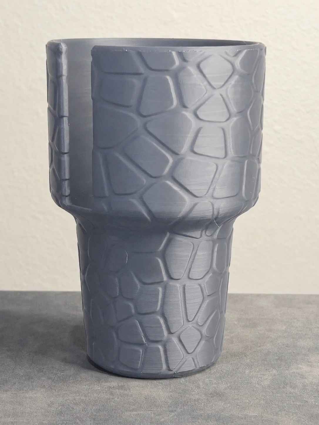 Nalgene Bottle Car Cup Holder Adapter - Heat Resistant PHA Biopolymer, Red Bull Can Slot