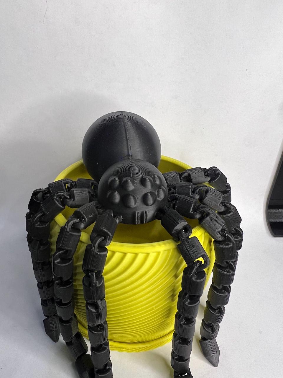 Articulated Halloween Spider Fidget - Eco-friendly material!