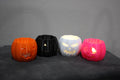 Set of 4 Jack-o’-Lantern LED Tea Light Holders : Eco-Friendly Material,  Halloween Décor