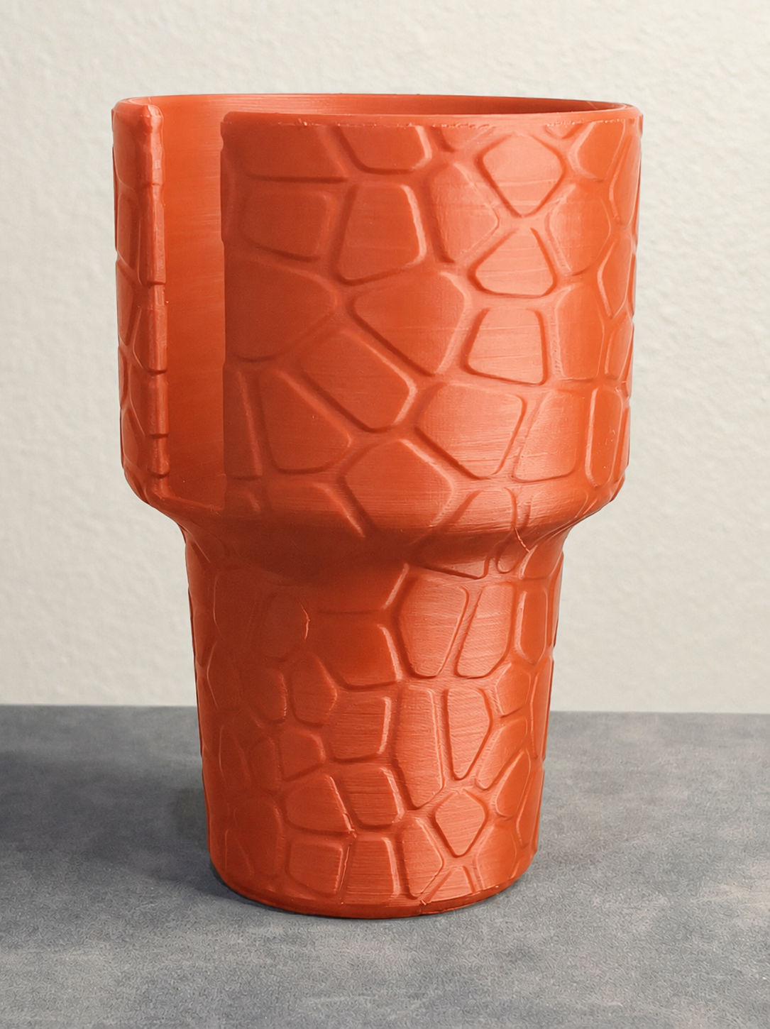 Nalgene Bottle Car Cup Holder Adapter - Heat Resistant PHA Biopolymer, Red Bull Can Slot