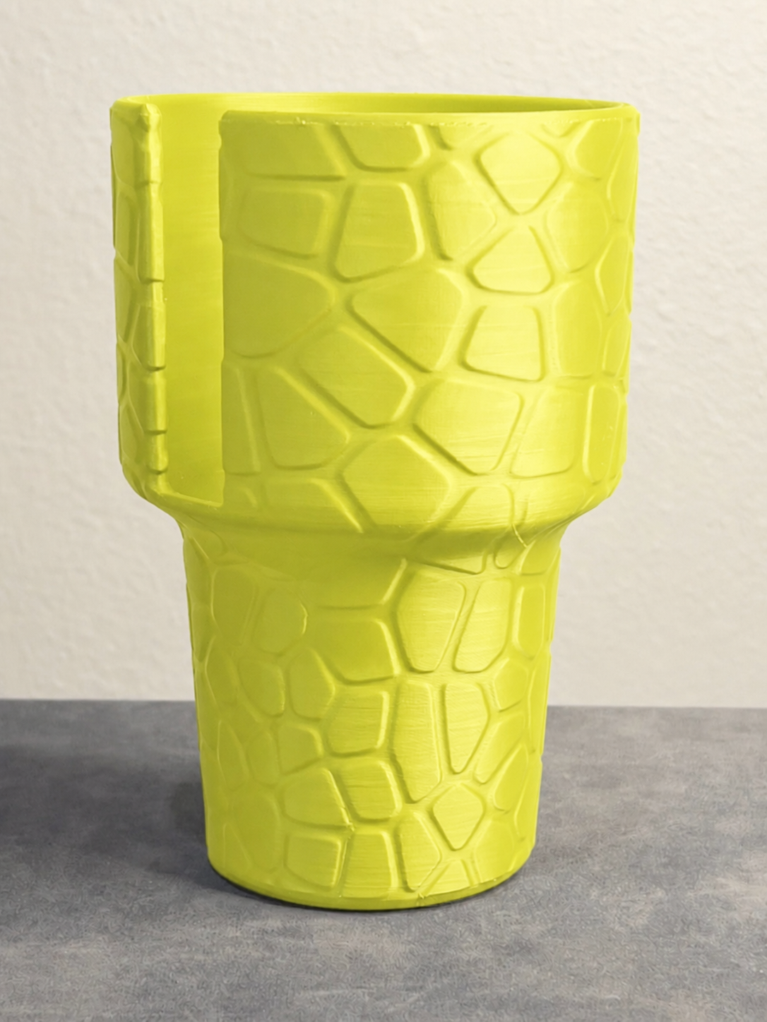 Nalgene Bottle Car Cup Holder Adapter - Heat Resistant PHA Biopolymer, Red Bull Can Slot